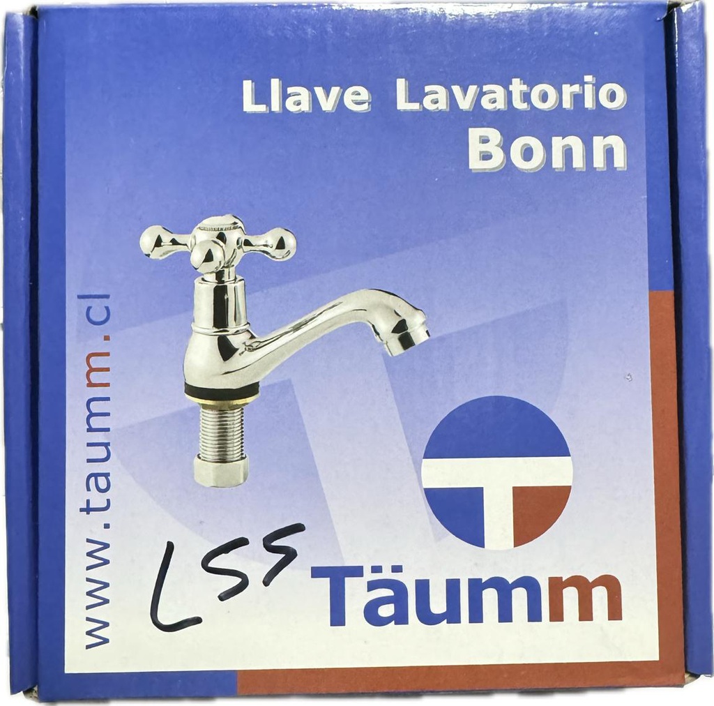 LLAVE LAVATORIO BONN MARCA TAUMM L55