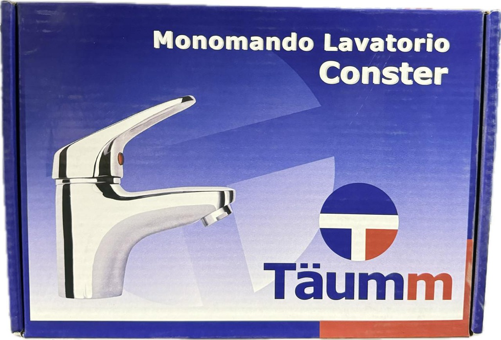 MONOMANDO LAVATORIO CONSTER MARCA TAUMM L52