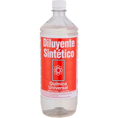 DILUYENTE SINTÉTICO 1LT QUIMICA UNIVERSAL