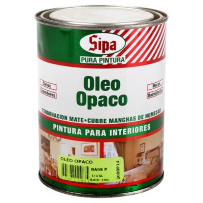 OLEO OPACO BLANCO 1LT SIPA