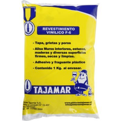 PASTA MURO F6 BOLSA 1KG TAJAMAR