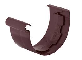 UNION CANALETA PVC MARRON