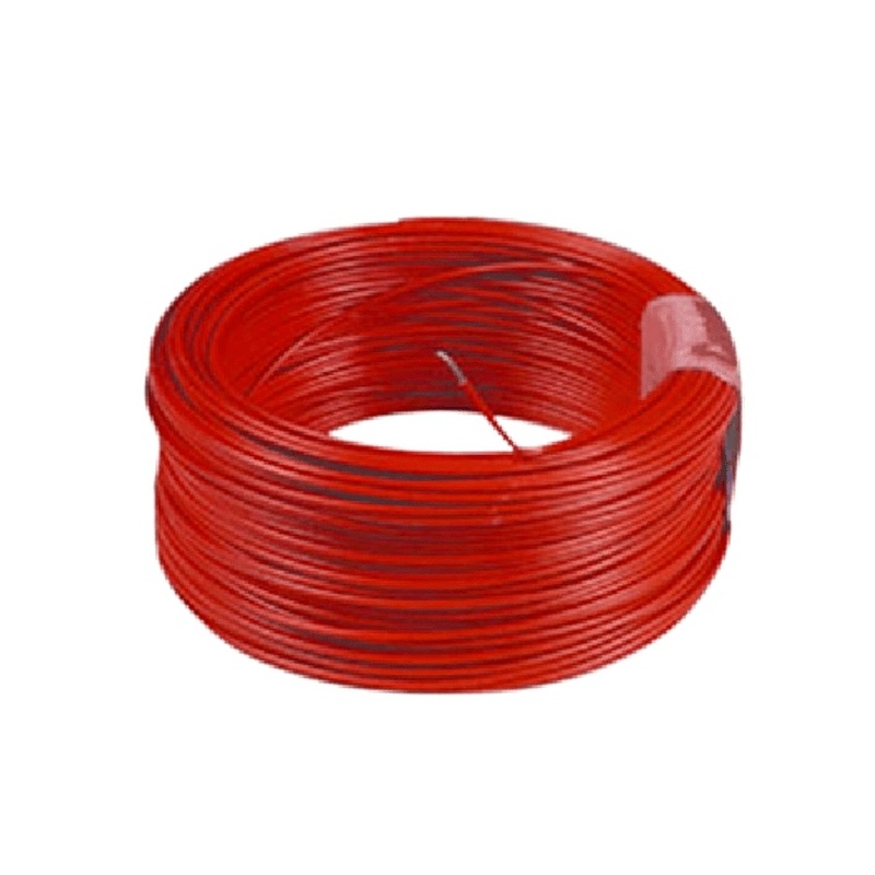 Alambre Eléctrico Genlis 2.5mm 100mt Rojo (Cable)