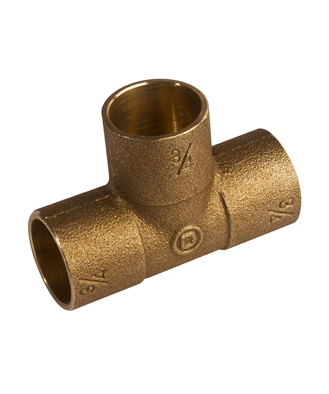 TEE BRONCE 3/8&quot; SO-SO-SO (G28)