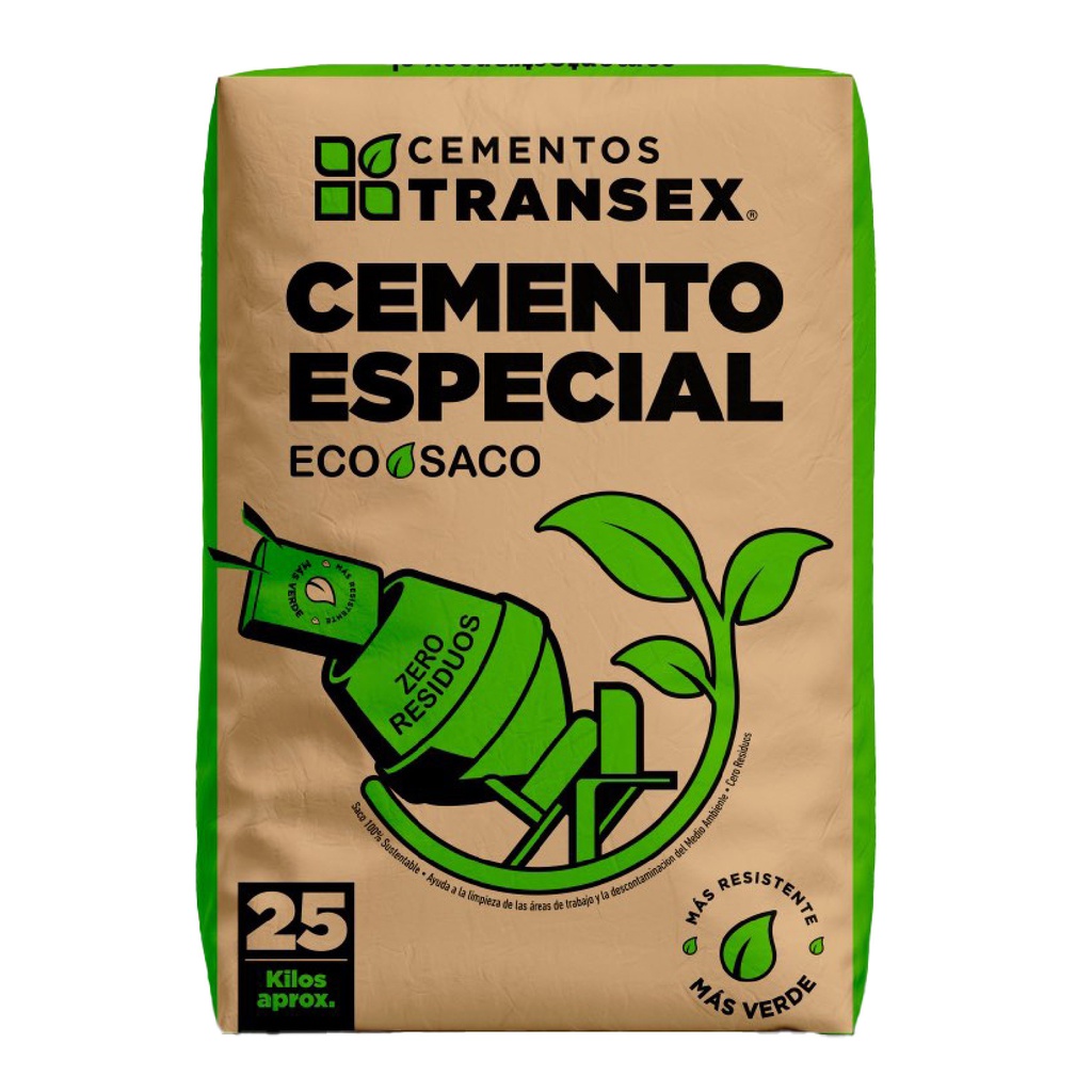 CEMENTO TRANSEX SACO 25KG