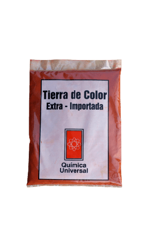 TIERRA COLOR ROJA 1KG QUIMICA UNIVERSAL
