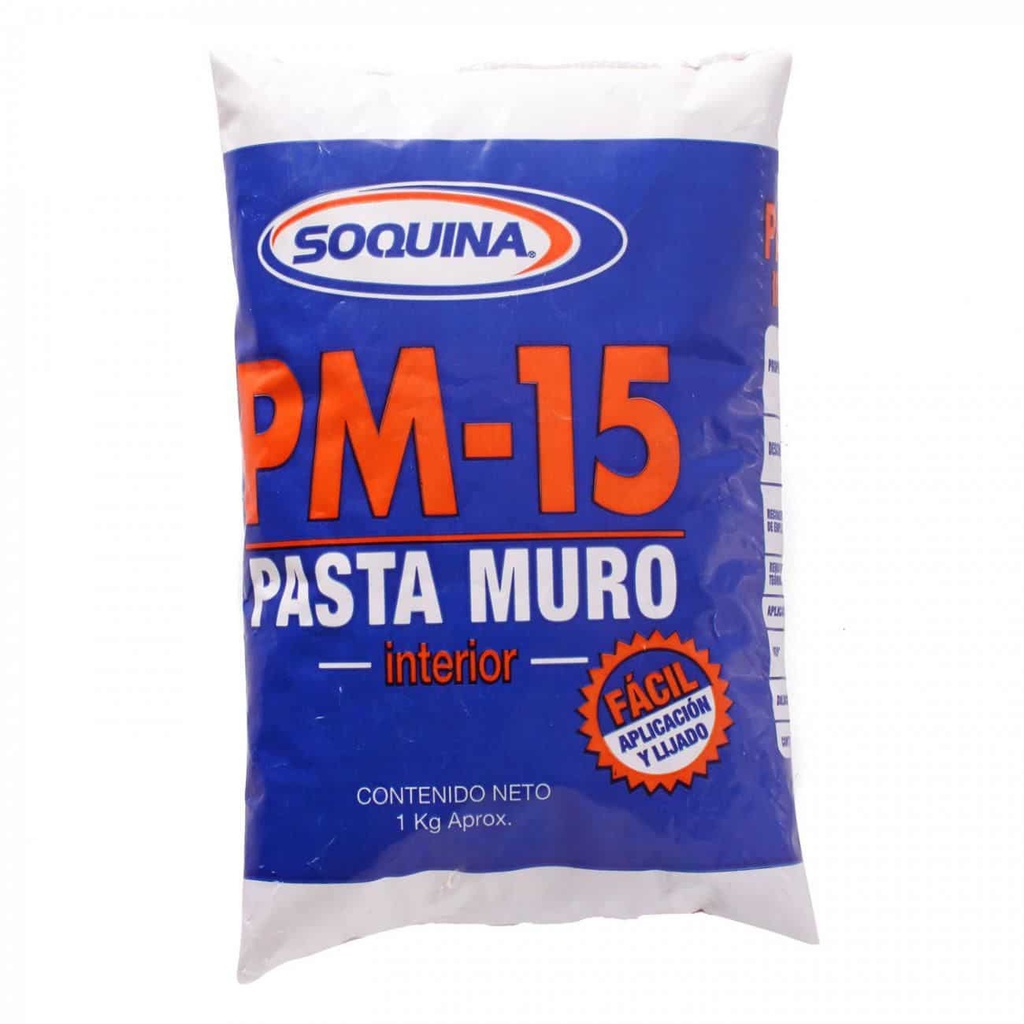 PASTA MURO BOLSA 1KG SOQUINA