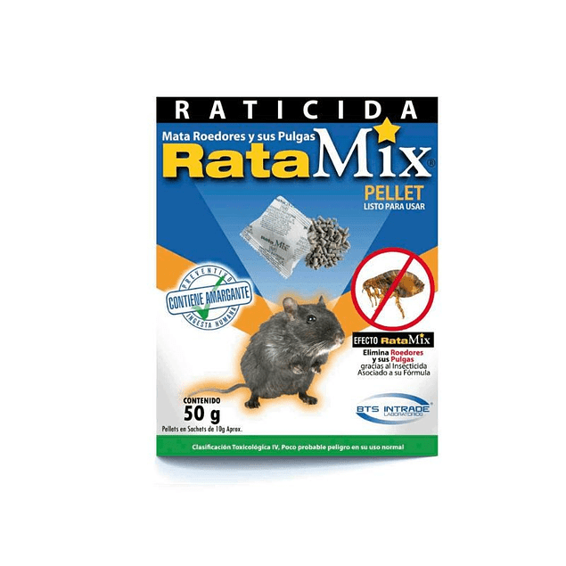 RATAMIX RATICIDA PELLET 50GR