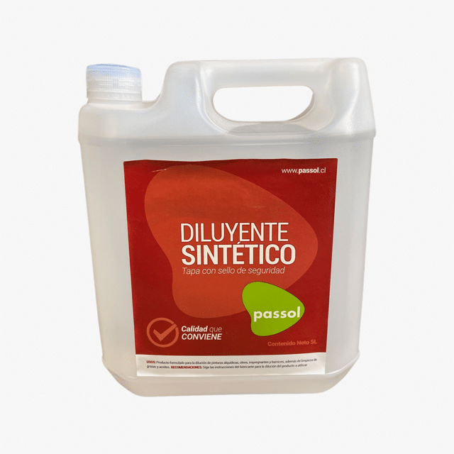 DILUYENTE SINTETICO BIDON 5LT PASSOL