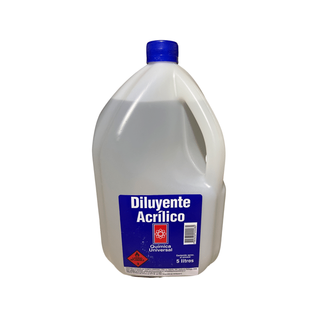 DILUYENTE ACRILICO BIDON 5LT QUIMICA UNIVERSAL