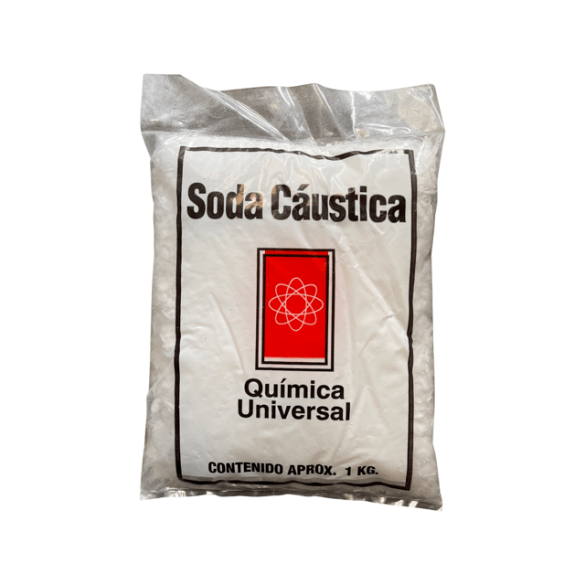 SODA CAUSTICA BOLSA 1KG QUIMICA UNIVERSAL