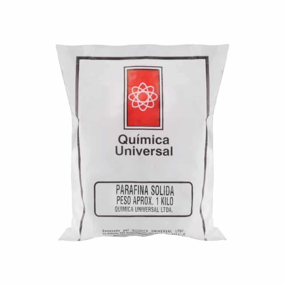 PARAFINA SOLIDA 1KG QUIMICA UNIVERSAL