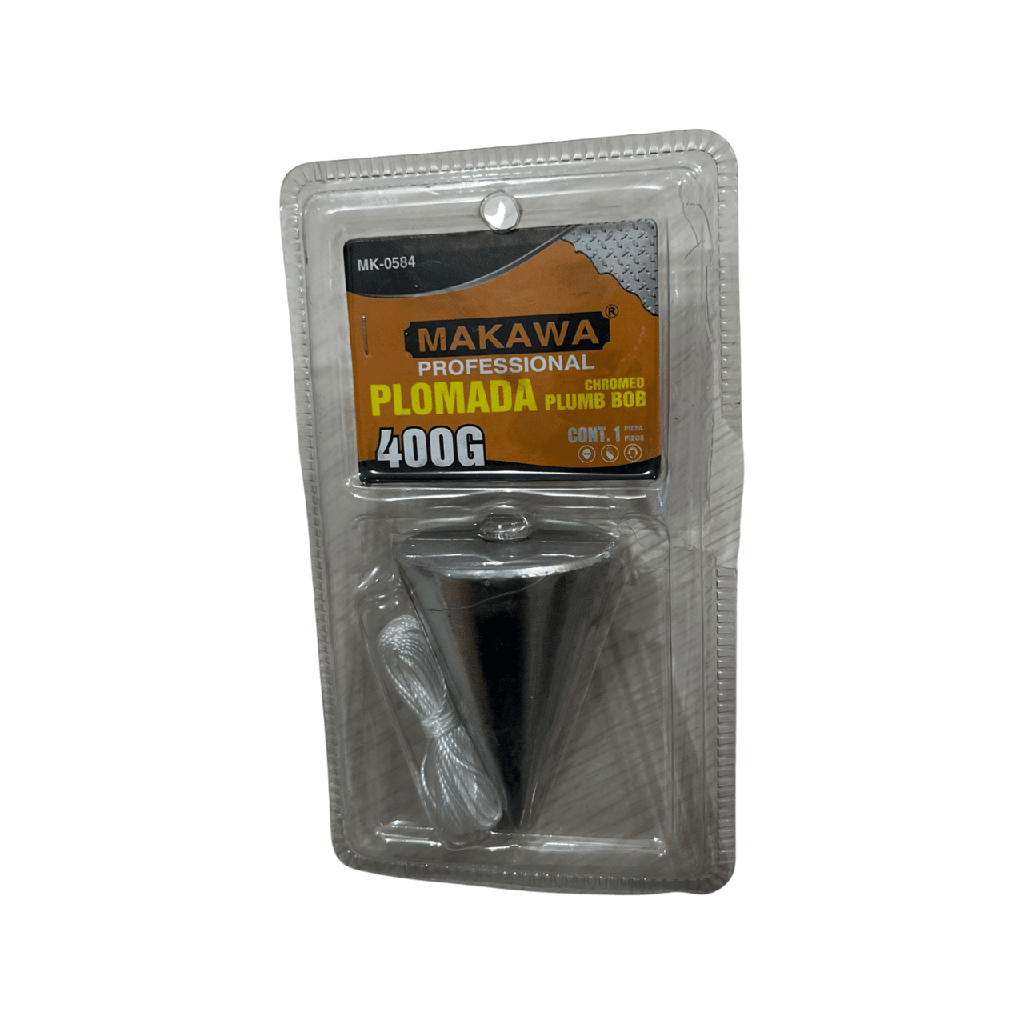 PLOMO ALBAÑIL 400Gr MAKAWA PLOMADA