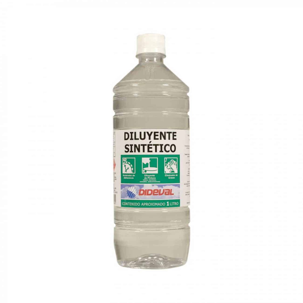 DILUYENTE SINTETICO BOTELLA 1LT DIDEVAL