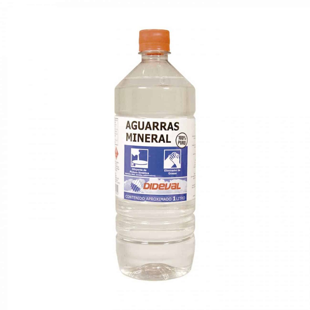 AGUARRAS MINERAL BOTELLA 1LT DIDEVAL