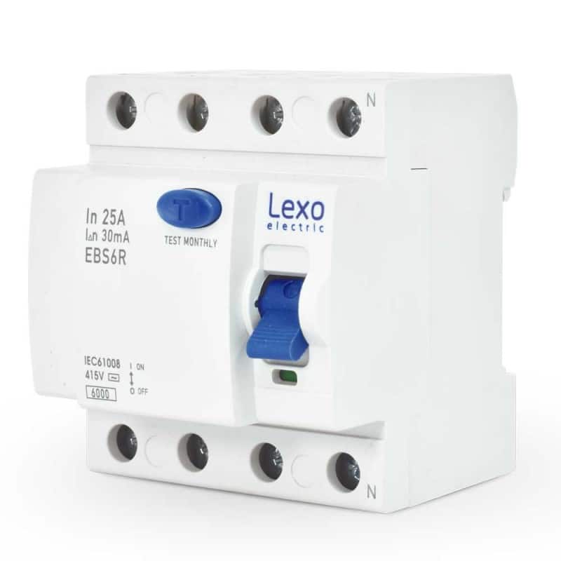 INTERRUPTOR DIFERENCIAL 4X25A 30MA LEXO