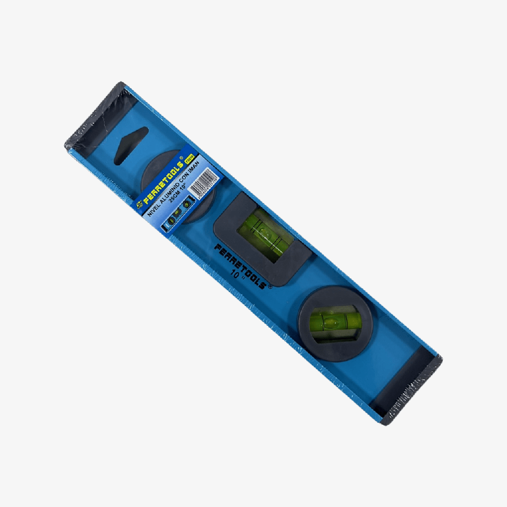 NIVEL ALUMINIO MAGNETICO 10&quot; 25CM