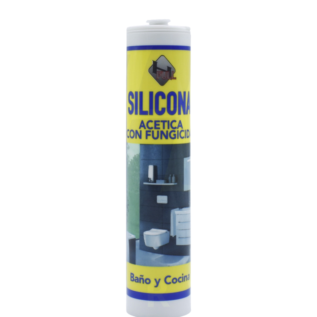 SILICONA MULTIUSO NEGRA 280ML HFULL