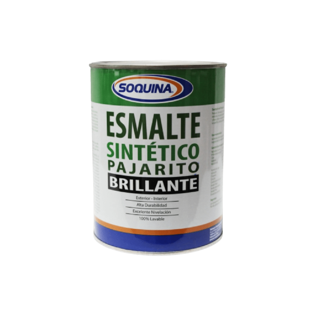 ESMALTE SINTETICO NEGRO 1LT SOQUINA