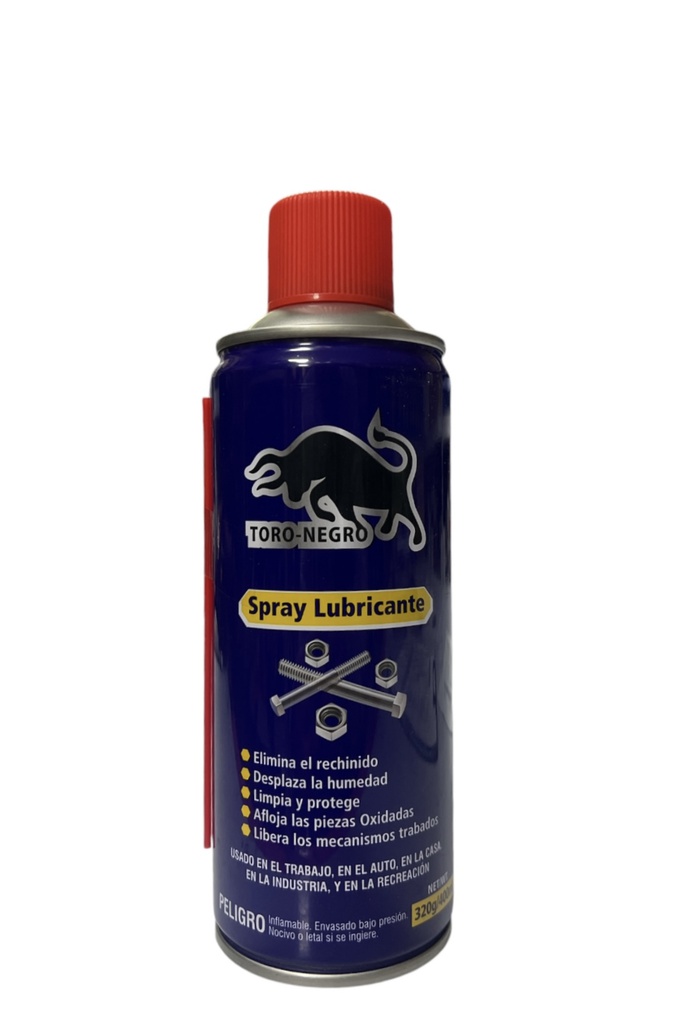 SPRAY MULTIUSO LUBRICANTE 400ML TORO NEGRO