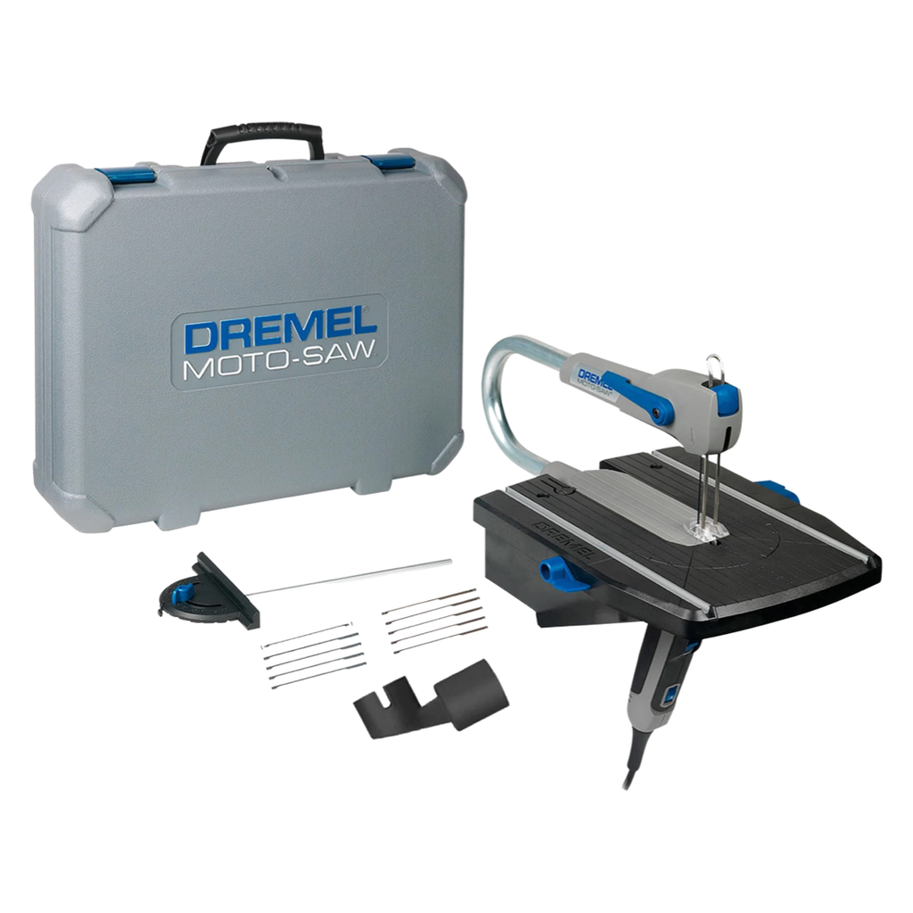 DREMEL MOTO SAW 70W SIERRA CALADORA DE BANCO + 10ACC