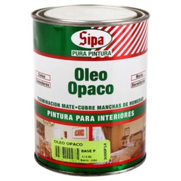 [P123] OLEO OPACO BLANCO 1LT SIPA