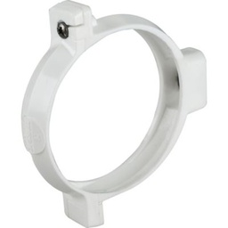 [G230] ABRAZADERA TUBO PVC BLANCO