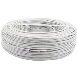 [E150] Alambre Eléctrico Genlis Nya 1.5mm 100mt Blanco ( Cable )