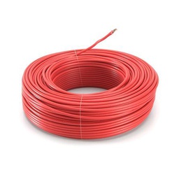 [E152] Alambre Eléctrico Genlis Nya 1.5mm 100mt Rojo (Cable)