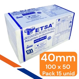 [1301] AISLAPOL 40MM 1X0.50MT PAQUETE