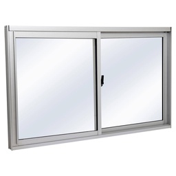 [2580] VENTANA ALUMINIO 1X0.50MT MATE