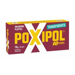 [T32] POXIPOL SOLDADURA PLÁSTICA TRANSPARENTE