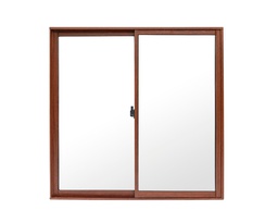 [2340] VENTANA ALUMINIO MADERA 1.20X1 MT