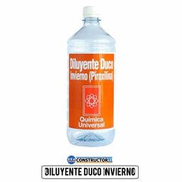 [T104] DILUYENTE DUCO INVIERNO 1LT QUIMICA UNIVERSAL