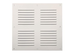 [4148] CELOSIA 30X30CM VENTILACION ALUM ESMALTADO BLANCO