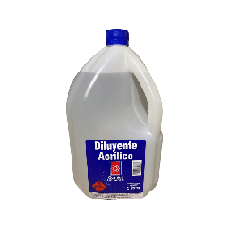 [T154] DILUYENTE ACRILICO BIDON 5LT QUIMICA UNIVERSAL