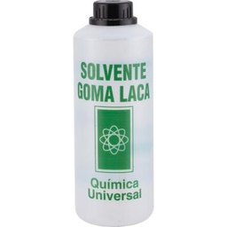 [T172] SOLVENTE GOMA LACA BOTELLA 1LT QUIMICA UNIVERSAL