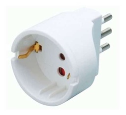 [E210] ADAPTADOR SCHUKO 10A 250V REMA