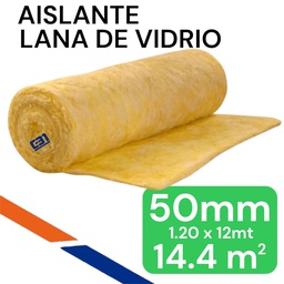 [90071] LANA DE VIDRIO 50MM 14,4M2 IMPORTADA