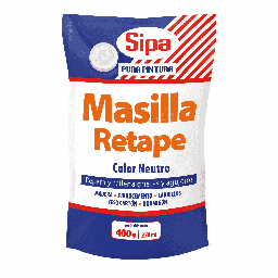 [90091] MASILLA RETAPE NEUTRO 400GR SIPA