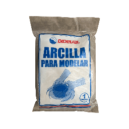 [90751] ARCILLA PARA MODELAR 1KG DIDEVAL