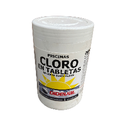 [90756] CLORO EN TABLETAS POTE 1KG DIDEVAL