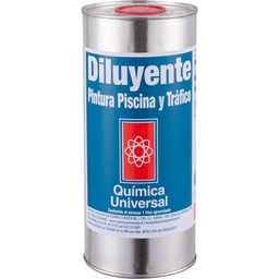 [90839] DILUYENTE PINTURA PISCINAS 1LT QUIMICA UNIVERSAL