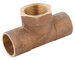 [G337] TEE BRONCE SO-SO-HI  3/4&quot; x 3/4&quot; x 1/2&quot; (G337)