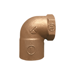 [G383] CODO BRONCE SO-HI 1 X 3/4&quot; (G383)