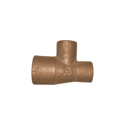 [G393] TEE BRONCE SO-SO-SO 3/4&quot; x 1/2&quot; x 1/2&quot; (G393)