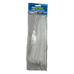 [F2683] AMARRAS PLASTICAS BLANCAS 3.6X200MM (50und) F2683