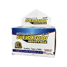 [90223] SUELDATODO ADHESIVO EPOXICO 60GR TRANSPARENTE ( PEGATANKE )