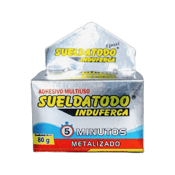 [90224] SUELDATODO ADHESIVO EPOXICO 80GR METALIZADO ( PEGATANKE )