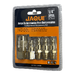 [JA18535] JUEGO ACCESORIOS COMPRESORES 5PCS JAQUE JA18535